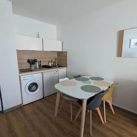 T3 Climatise Avec Piscine Et Vue Sur Mer Sète Exterior foto
